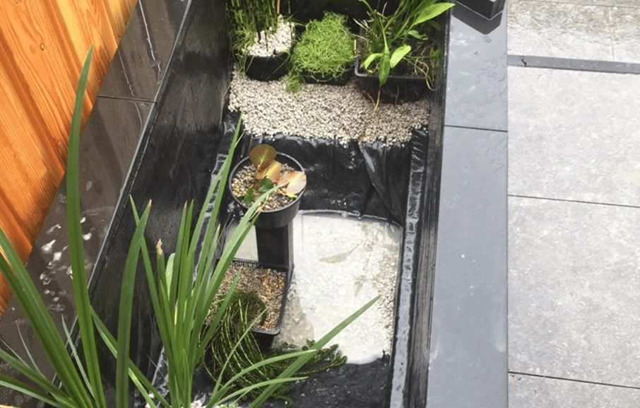 Mini vijver substraat