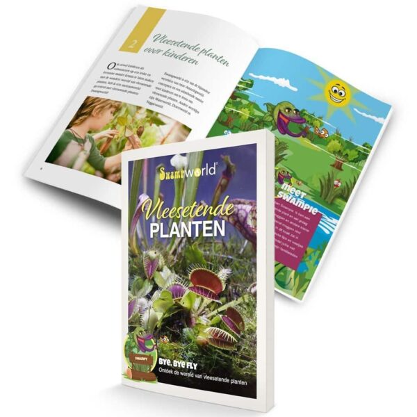boek en sierpotten