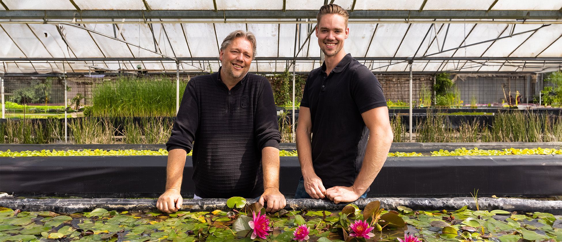 Simon en Chris van der Velde