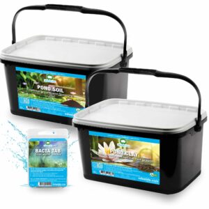 Vijverklei en aarde 5L + BACTA TAB