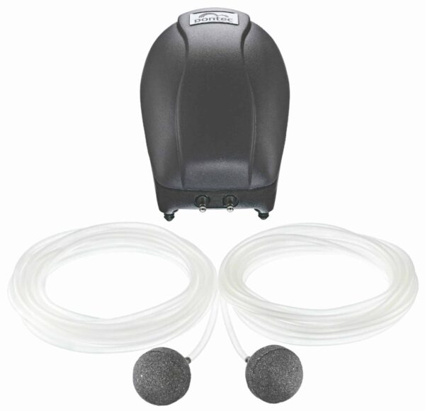 Luchtpomp Pontec PondoAir 450 Zuurstofpomp Set Pontec PondoAir 450 Air Pump and Oxygen Pump Set