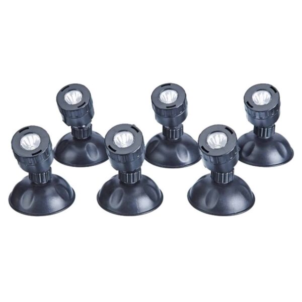 Vijververlichting Warm 6 vijverlampen Oświetlenie stawu – zestaw 6 lamp do stawu