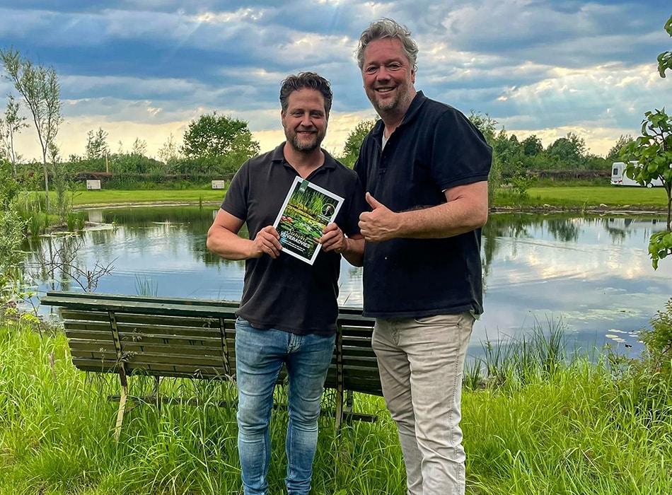 Simon van der Velde vijveradvies op locatie