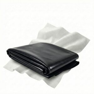 PVC Vijverfolie 6x4m + Beschermdoek