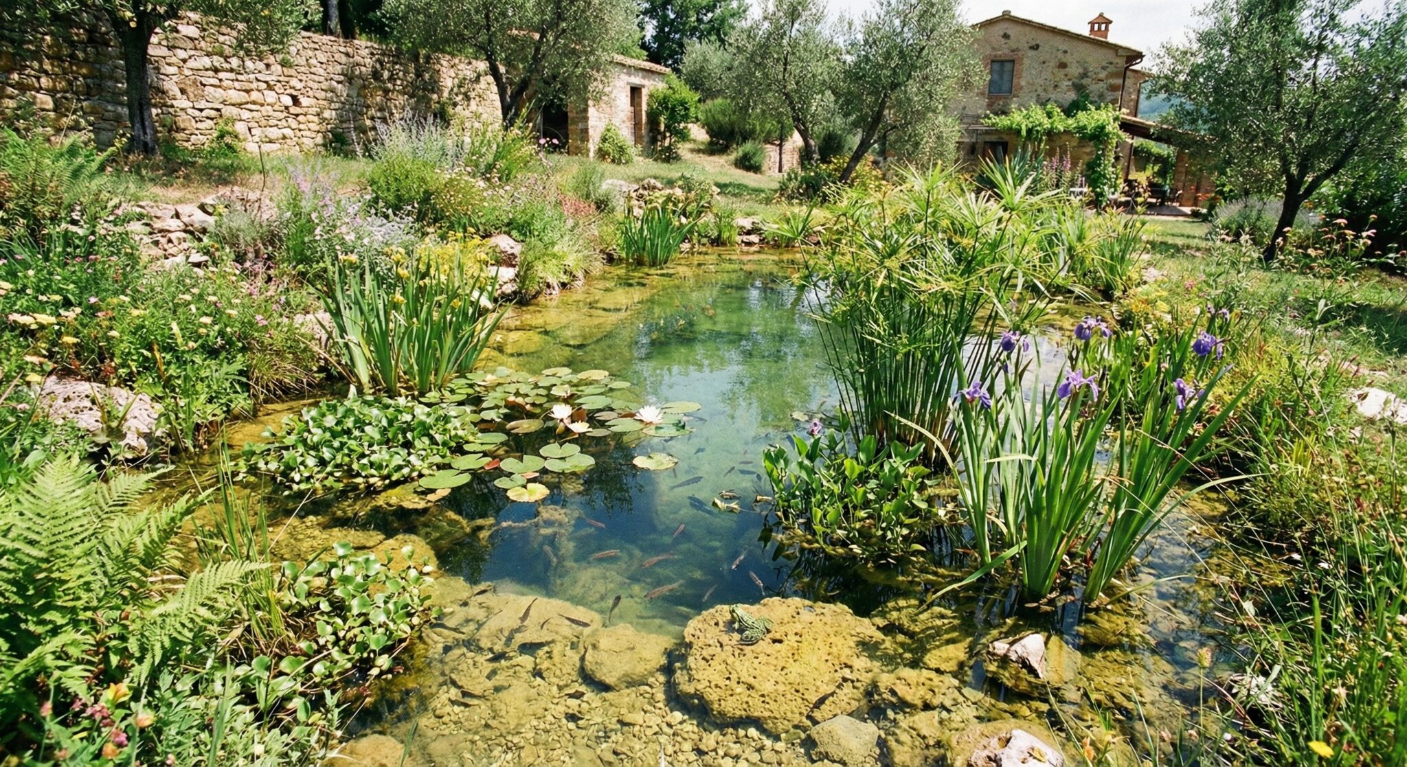 Plantenvijver klant Luca Plantenvijver klant Luca