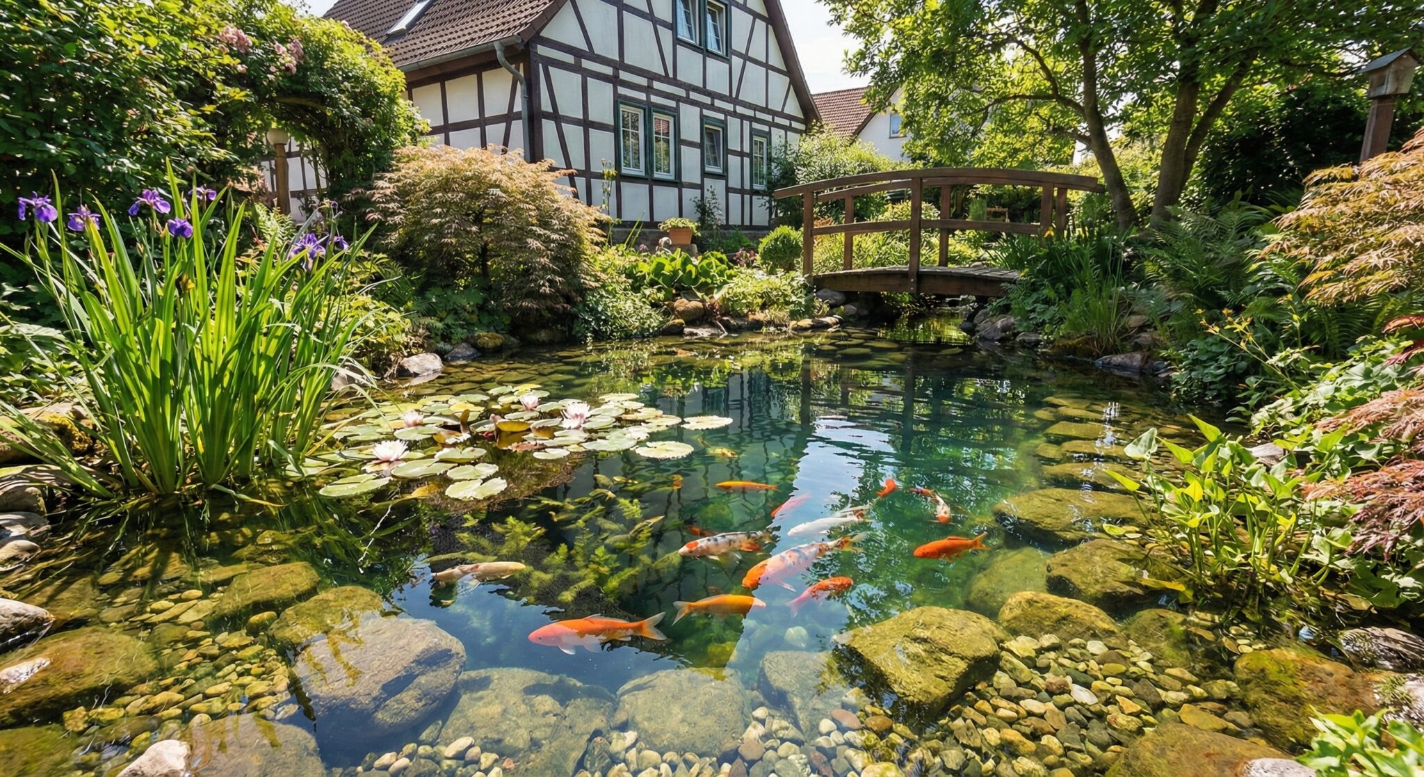 Tuinvijver klant David Duitsland Tuinvijver klant David Duitsland