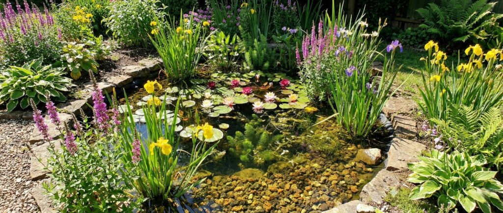 Planten vijver Planten vijver